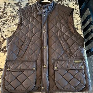 Mens Polo Ralph Lauren Quilted Vest Size Large